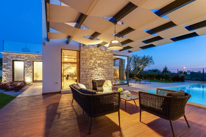 VILLA ANSI Luxury holiday home near Vi&scaron;njan in Istria VI&Scaron;NJAN/ISTRA/CROATIA