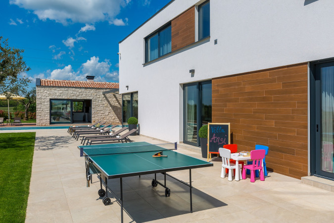 An ideal place for a vacation with family and friends, VILLA ANSI Luxury holiday home near Višnjan in Istria VIŠNJAN/ISTRA/CROATIA