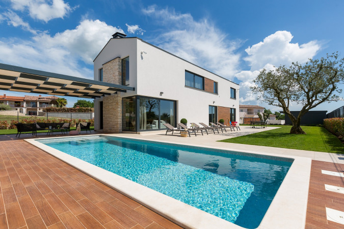 Exterior and surroundings, VILLA ANSI Luxury holiday home near Vi&scaron;njan in Istria VI&Scaron;NJAN/ISTRA/CROATIA