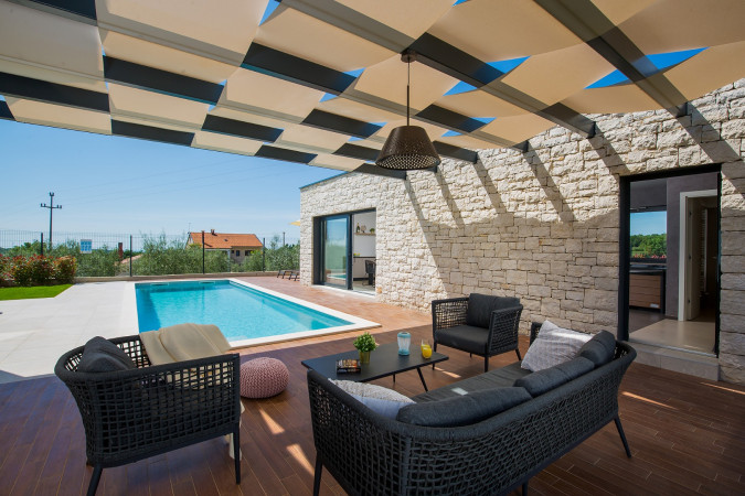 Exterior and surroundings, VILLA ANSI Luxury holiday home near Vi&scaron;njan in Istria VI&Scaron;NJAN/ISTRA/CROATIA