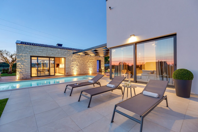 VILLA ANSI Luxury holiday home near Vi&scaron;njan in Istria VI&Scaron;NJAN/ISTRA/CROATIA